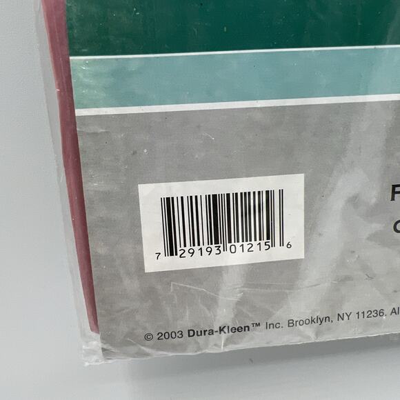 Vintage Dura Kleen Heavy Duty Rubber Sink Mat Shell Design Pink 12x15" 2003 - Picture 7 of 7